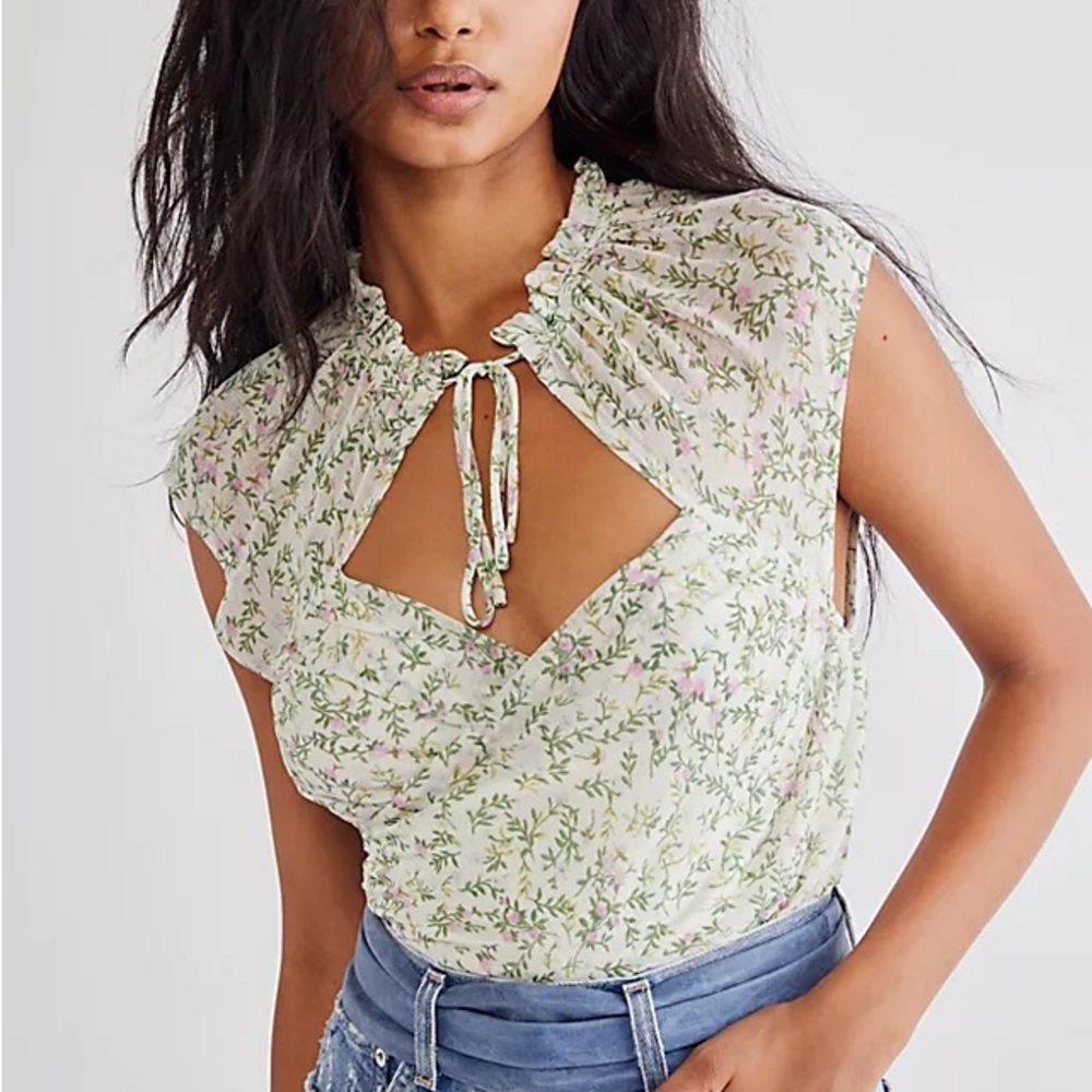 Free People Ma Cherie Top